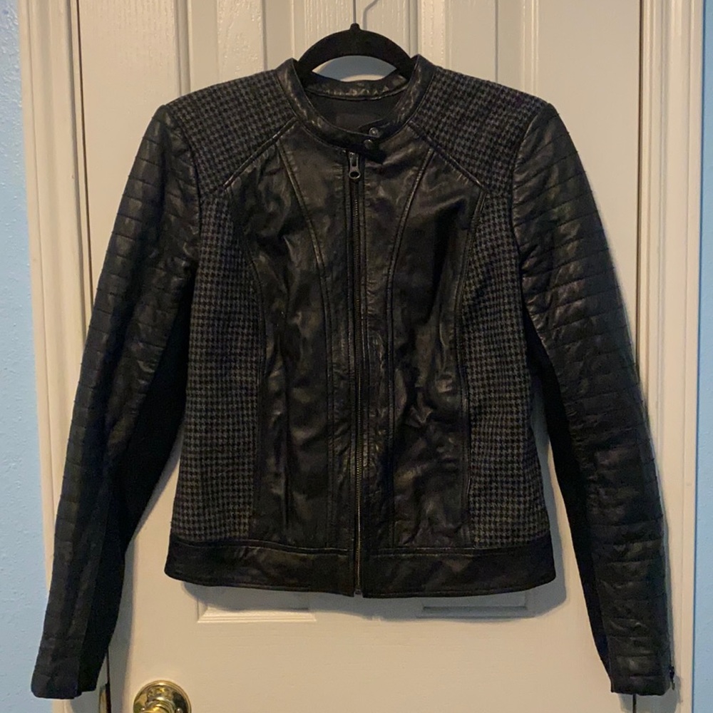 Trouve leather jacket